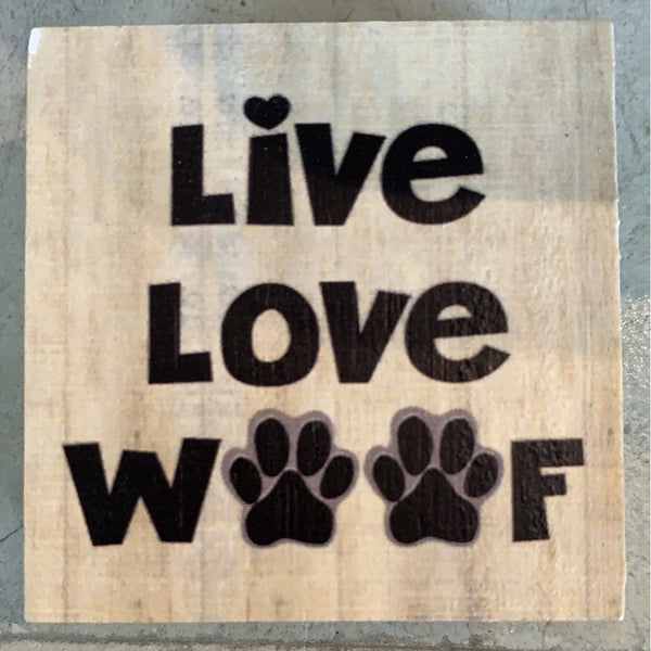 Ganz "Live Love Woof”