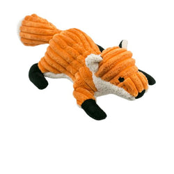 Tall tails plush fox with squeaker 12"
