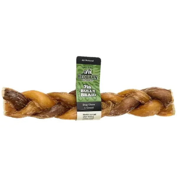 Red Barn Braided Bully 7in