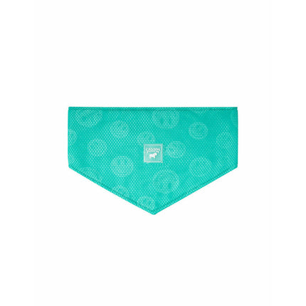 Canada Pooch Cooling Bandana Wet Reveal green