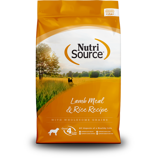 NutriSource Lamb Meal & Rice Recipe