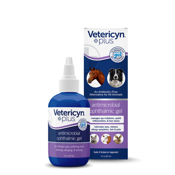 Vetericyn Plus Antimicrobial Ophthalmic Gel 3oz