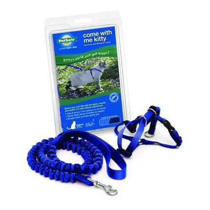 Petsafe Come With Me Kitty Harness Royal Blue/Navy
