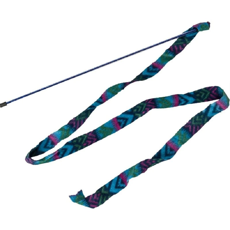 SPOT Cat Teaser Fleece Frenzy Cat Toy