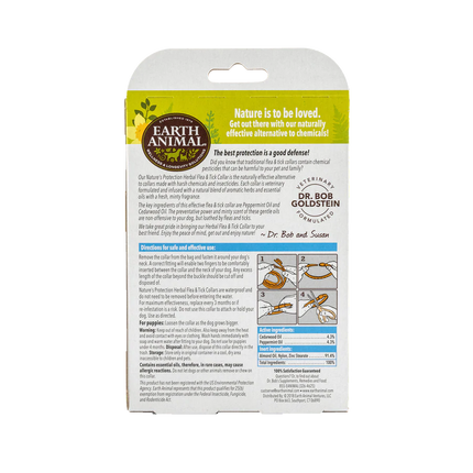 Earth Animal Natures Protection Flea Tick Collar