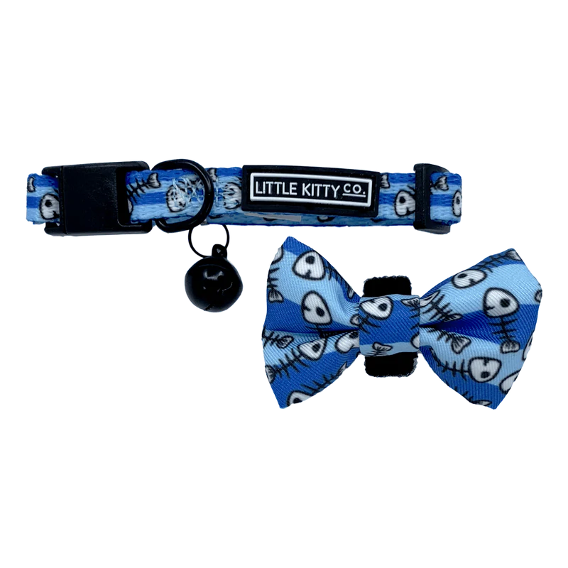 Little Kitty Co. Cat Collar & Bow Tie