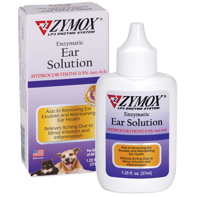 Zymox Ear Solution 1.25oz