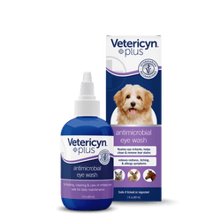 Vetericyn Plus Antimicrobial Eye Wash For Pets 3oz