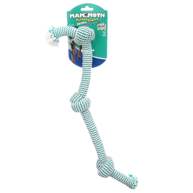 Mammoth Flossy Chews rope toy for dogs