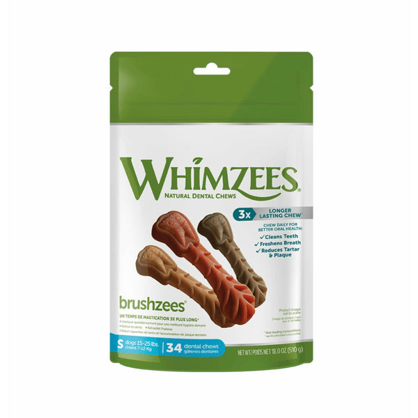 Whimzees Brushzees Small 24pc