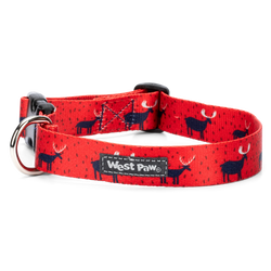 West Paw Holiday Collar Reindeer