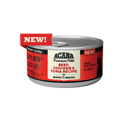 Acana Cat Beef, Chicken & Tuna in bone broth