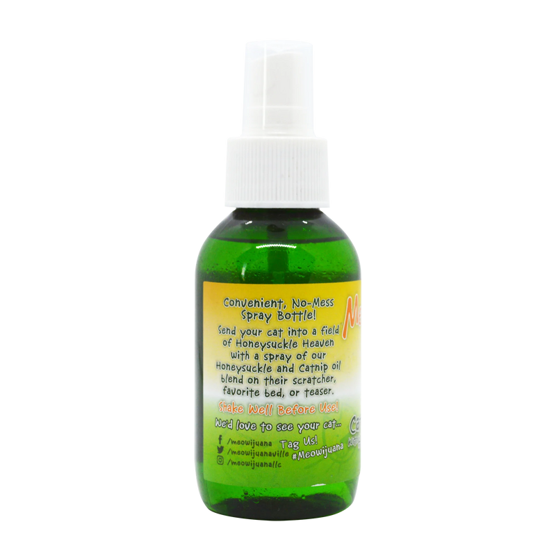 Meowijuana - Catnip Oil Spray with Honeysuckle