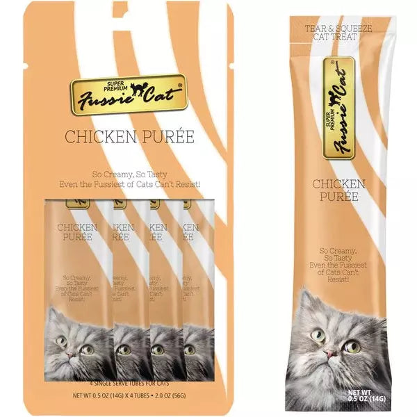 Fussie Cat Chicken Puree Treat