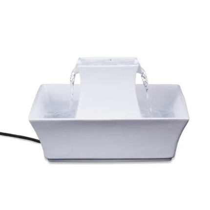PetSafe Drinkwell Pet Fountain - Porcelain Pagoda White