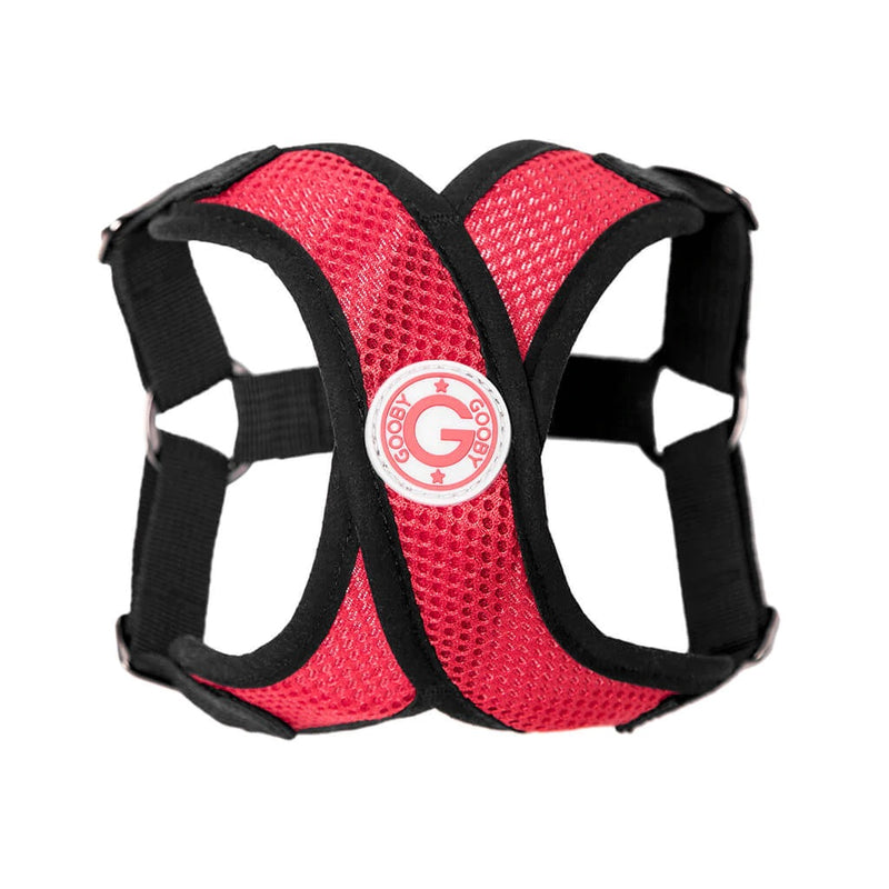 Gooby Comfort X Step-In Harness Red