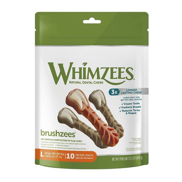Whimzees Brushzees Large 12pc
