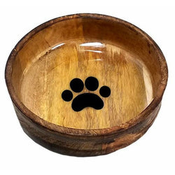 Advance Pet Products Natural Wooden bowl