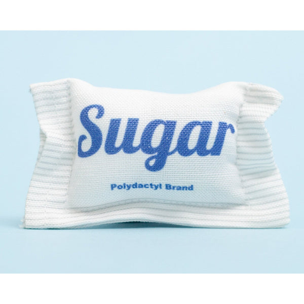 Polydactyl - White Sugar Packet Cat Toy
