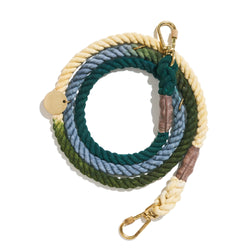 Found My Animal Teal Rope Leash The Catskill