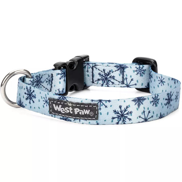 West Paw Holiday Collar Snowflake
