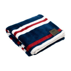 Tall Tails Nautical Striped Blanket 30x40