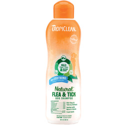 Tropiclean Flea & Tick Shampoo + Soothing 20oz