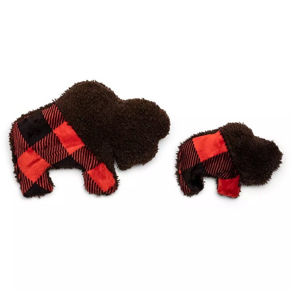 West Paw Merry Bison Dog Toy