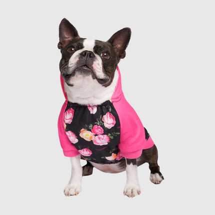 Canada Pooch Whatever the Weather Hoodie - Floral