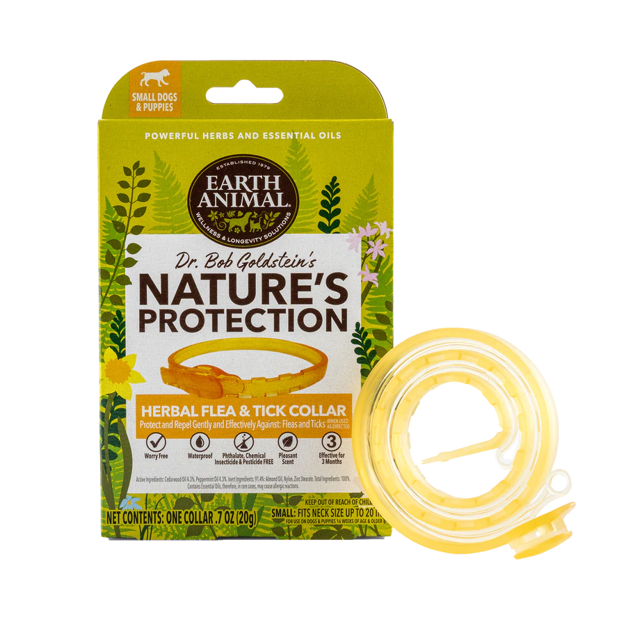 Earth Animal Natures Protection Flea Tick Collar Decker s Dog Cat