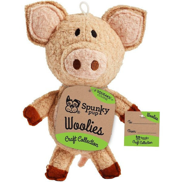 Spunky Pup Woolies Craft Collection - Pig