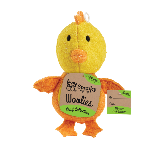 Spunky Pup Woolies Collection Mini Chicken