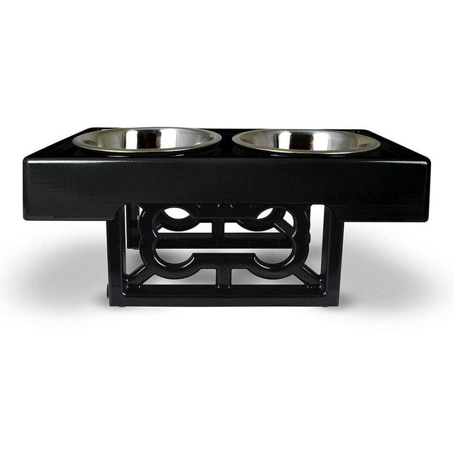 Our Pets Barking Bistro Adjustable Dog Feeder