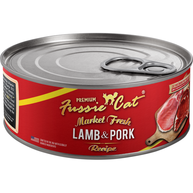 Fussie Cat Market Fresh Lamb & Pork 5.5oz