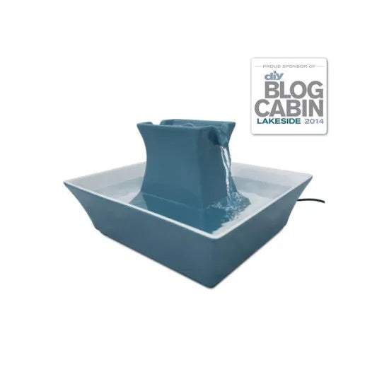 PetSafe Drinkwell Pet Fountain - Pagoda Fountain Blue