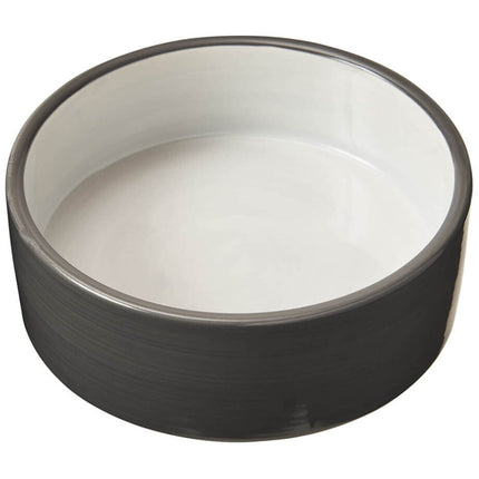 Ethical 2 Tone Gray Dog Bowl 5”