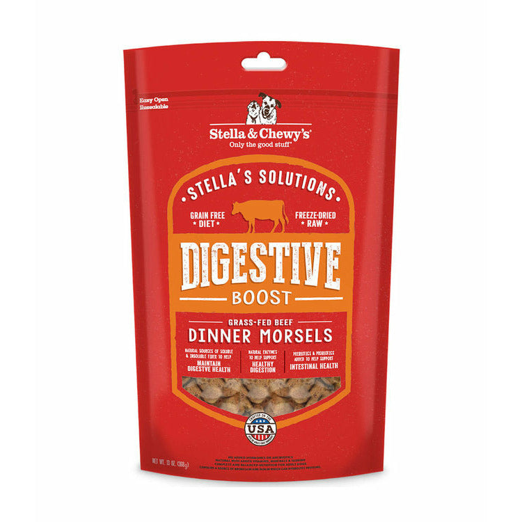 Stella & Chewy's Solutions Digestive Boost Freeze-Dried Beef Dinner Morsels