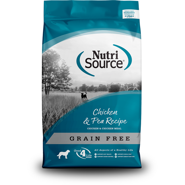 NutriSource Adult Chicken & Pea formula