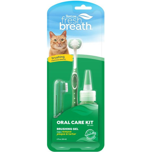Tropiclean Fresh Breath Oral Care Kit Cat