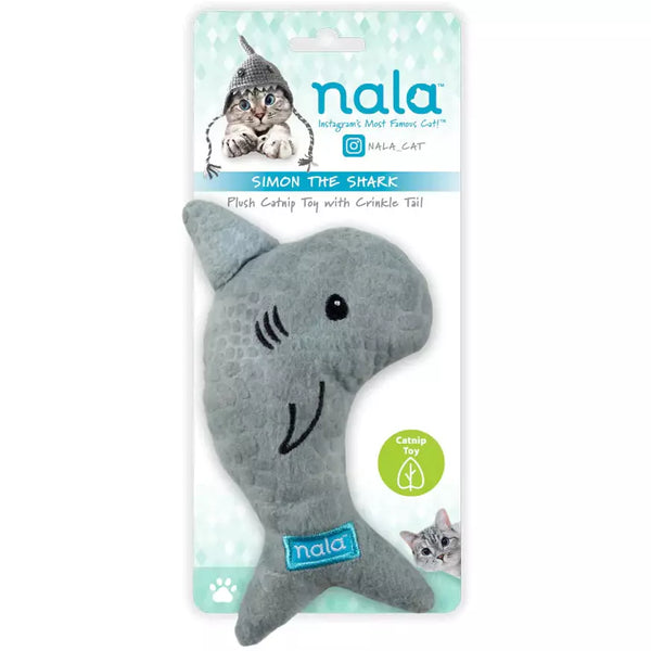 Nala Simon The Shark - Plush Catnip Toy