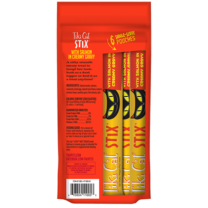 Tiki Cat Stix Wet Treats Salmon