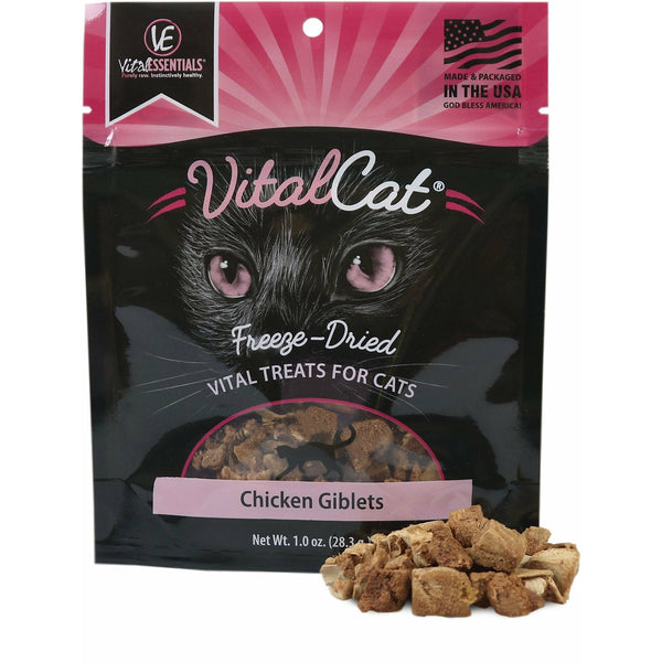 Vital Essentials cat Chicken Giblets Freeze-dried Treat 1.1oz