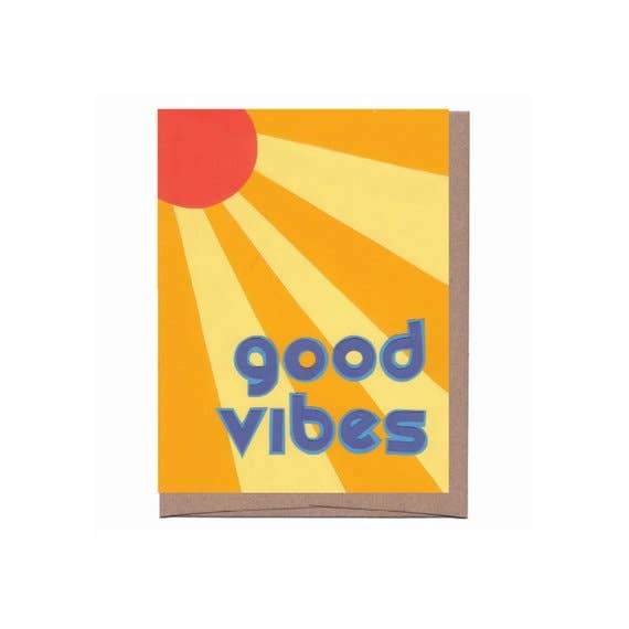 La Familia Green good vibes card