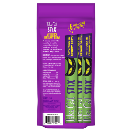 Tiki Cat Stix Wet Treats Duck