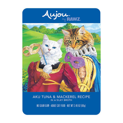 Rawz Cat Aujou Aku Tuna & Mackerel 2.46oz