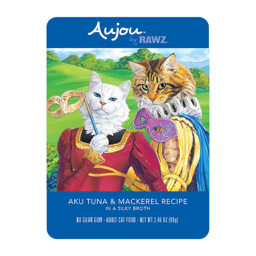 Rawz Cat Aujou Aku Tuna & Mackerel 2.46oz