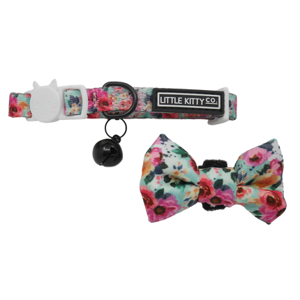 Little Kitty Co. Cat Collar & Bow Tie
