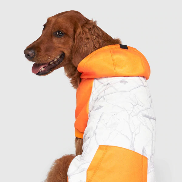 Canada Pooch whatever the weather camo hoodie