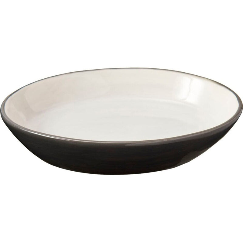 Ethical 2 Tone Gray Oval Cat Bowl 6”