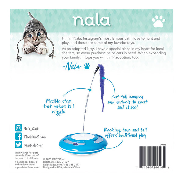 Nala Cat Tail Wiggler - Chase and Play Toy